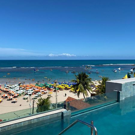 Flat Beira Mar Com Varanda Em Porto De Galinhas Luaran gambar