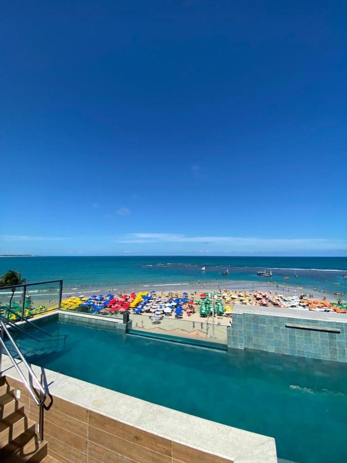 Flat Beira Mar Com Varanda Em Porto De Galinhas Luaran gambar