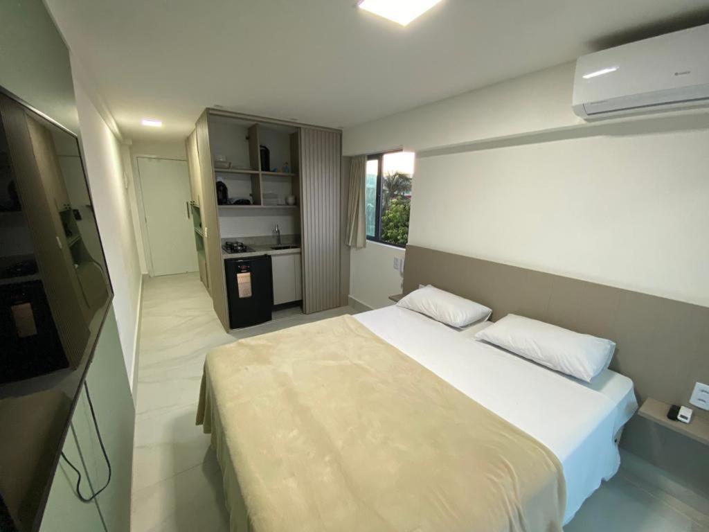 Flat Beira Mar Com Varanda Em Porto De Galinhas Luaran gambar