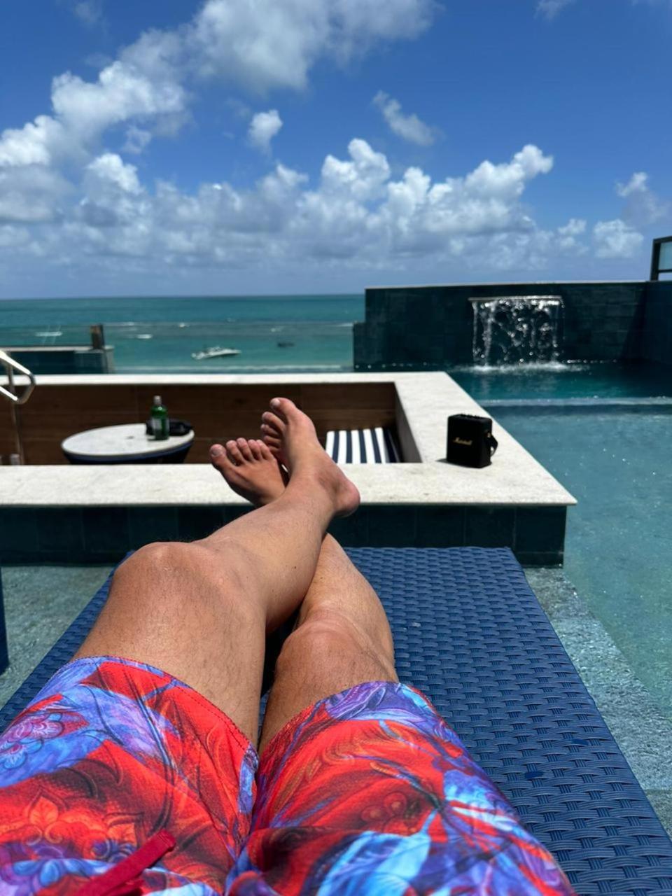 Flat Beira Mar Com Varanda Em Porto De Galinhas Luaran gambar